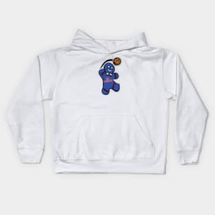 Detroit Pistons Gingerbread Man Kids Hoodie